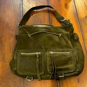 Women’s suede purse